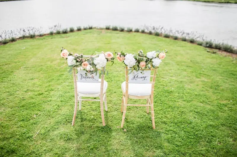 Romantic special occasion setup